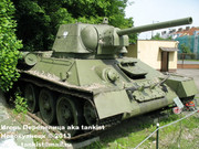 Советский средний танк Т-34, музей Polskiej Techniki Wojskowej - Fort IX Czerniakowski, Warszawa, Polska 34_109