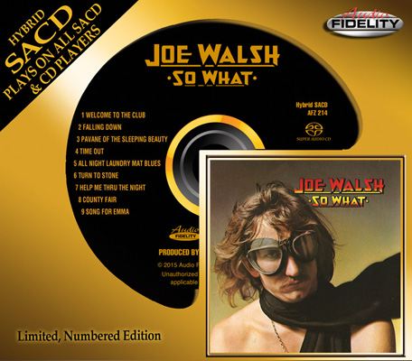 Joe Walsh - So What (1974) {2015, Audio Fidelity Remastered, CD-Layer + Hi-Res SACD Rip}