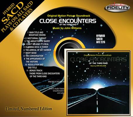 John Williams - Close Encounters Of The Third Kind (1977) [2015, Audio Fidelity Remastered, CD-Layer + Hi-Res SACD Rip]