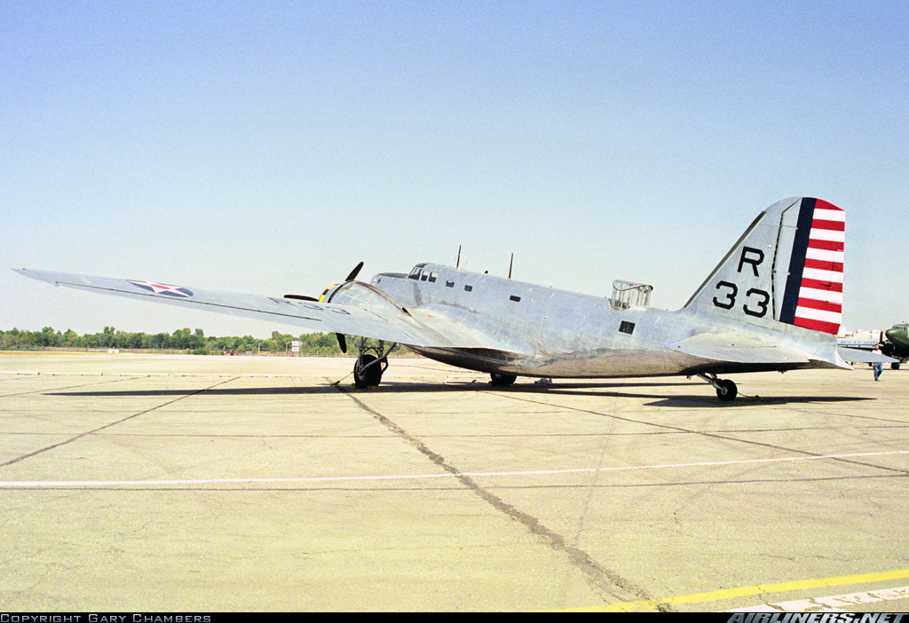 Douglas B-18A Bolo con número de Serie 37-469 conservado en el National Museum of the United States Air Force de la Base Aérea de Wright-Patterson en Ohio