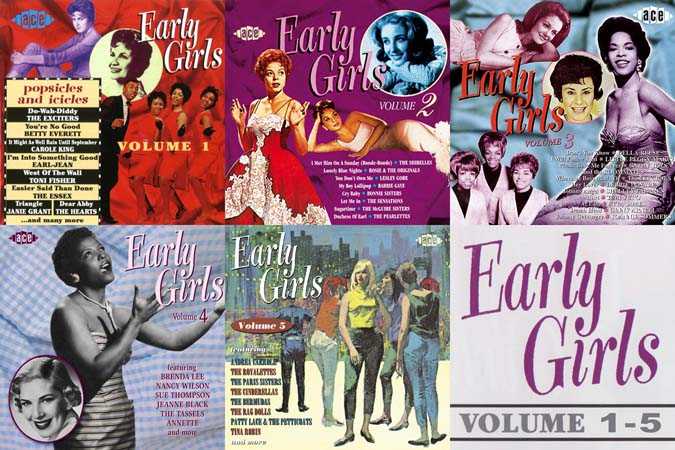 Various Artists - Early Girls Volume 1-5 (1995-2008)