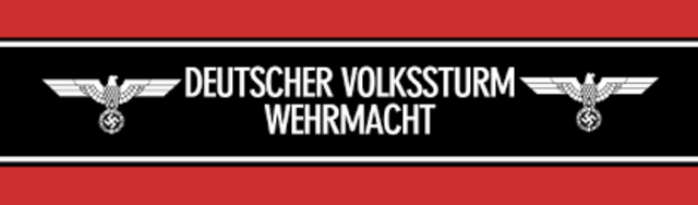 Brazalete Deutscher Volkssturm Wehrmacht