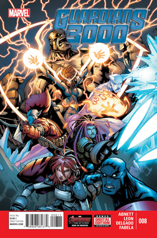 Guardians 3000 #1-8 (2014-2015) Complete