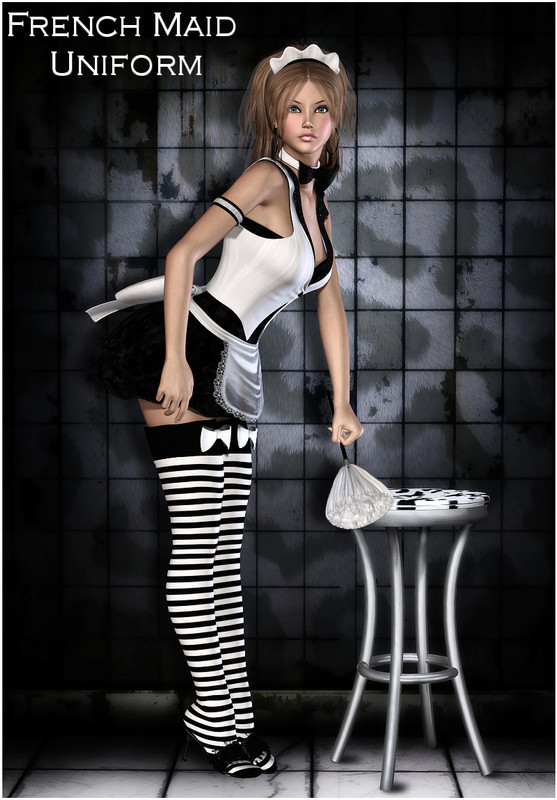 French Maid Uniform for V4