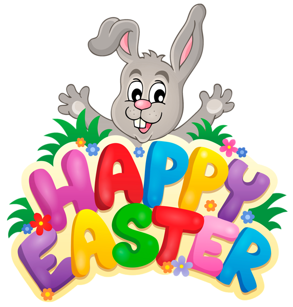 Transparent_Happy_Easter_with_Bunny_PNG_Clipart_