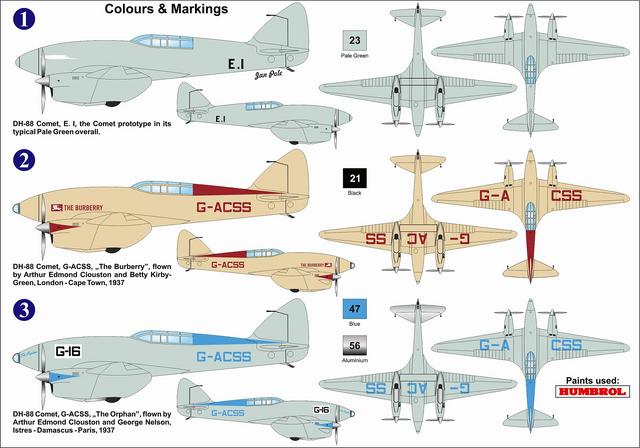 Details about   KPM AZ Models 1/72 KPM0101 de Havilland DH-88 Comet 'RAF/Foreign' Model kit 