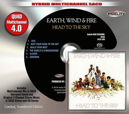 Earth, Wind & Fire - Head To The Sky (1973) [2016, Audio Fidelity Remastered, CD-Layer + Hi-Res SACD Rip]