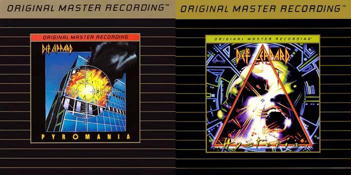 Def Leppard - Pyromania (1983) & Hysteria (1987) {MFSL, 24-Karat Gold Disc Remastered}
