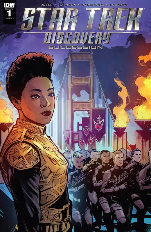 Star Trek Discovery Succession #1-4 + Annual (2018-2019) Complete
