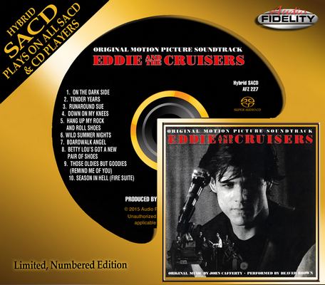 John Cafferty And The Beaver Brown Band - Eddie And The Cruisers (1983) [2017, Audio Fidelity Remastered, CD-Layer + Hi-Res SACD Rip]