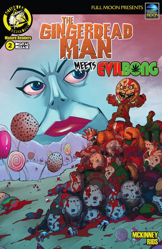 Gingerdead Man Meets Evil Bong #1-3 (2018)