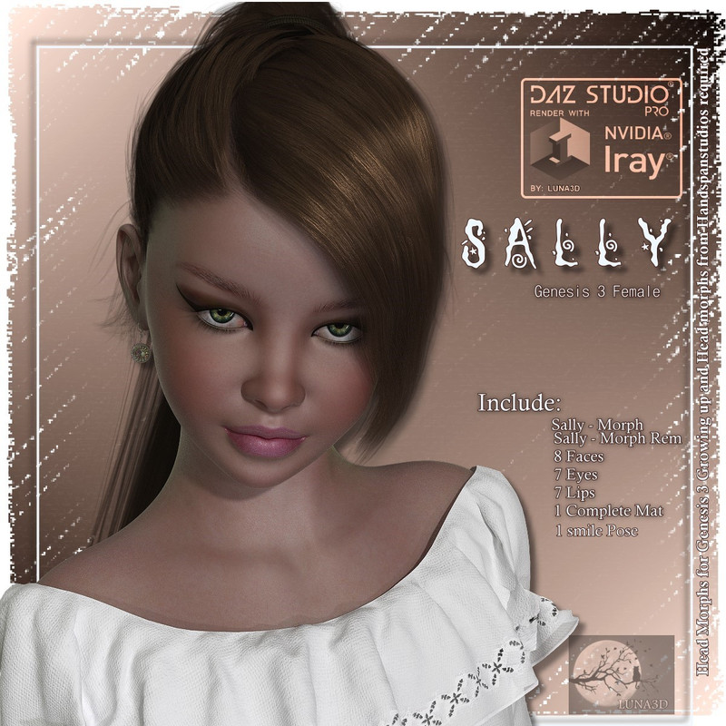 Sally- G3F DS Iray