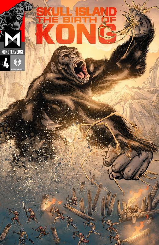 Skull Island - The Birth of Kong #0-4 (2017) Complete