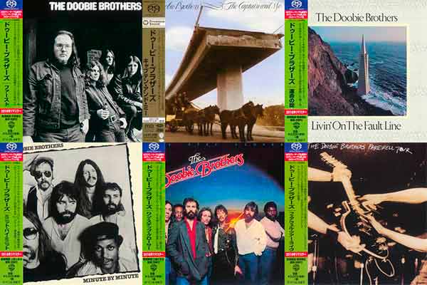 The Doobie Brothers - 6 Japanese SACD Albums (1971-1980) [Remastered, Hi-Res SACD Rip]
