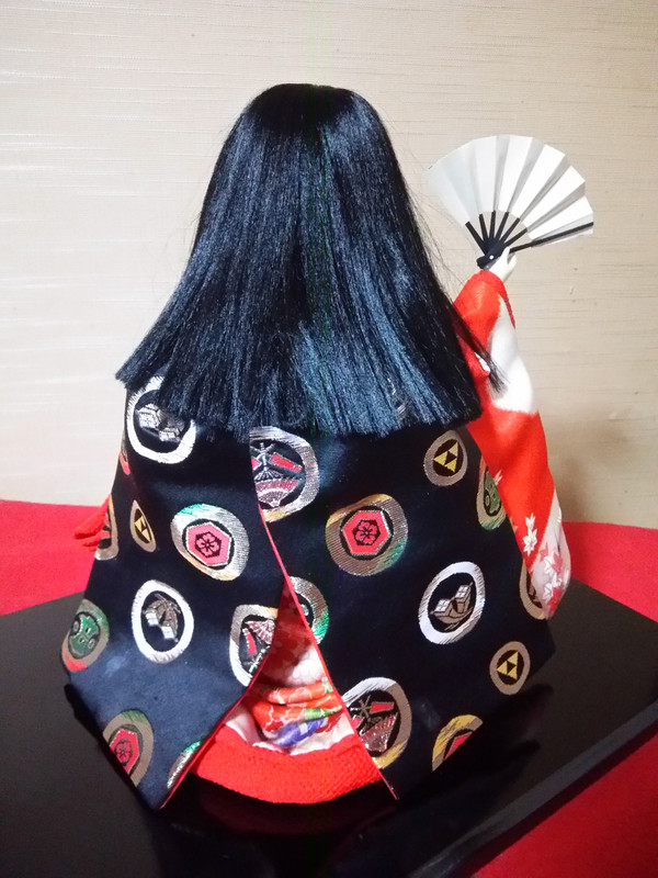 【超希少品】Die schönsten Kimonos Vintage cute Japanese doll very beautiful kimono Sensu from