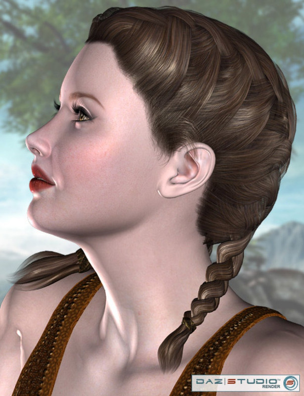 Xylia Double French Braids for V4