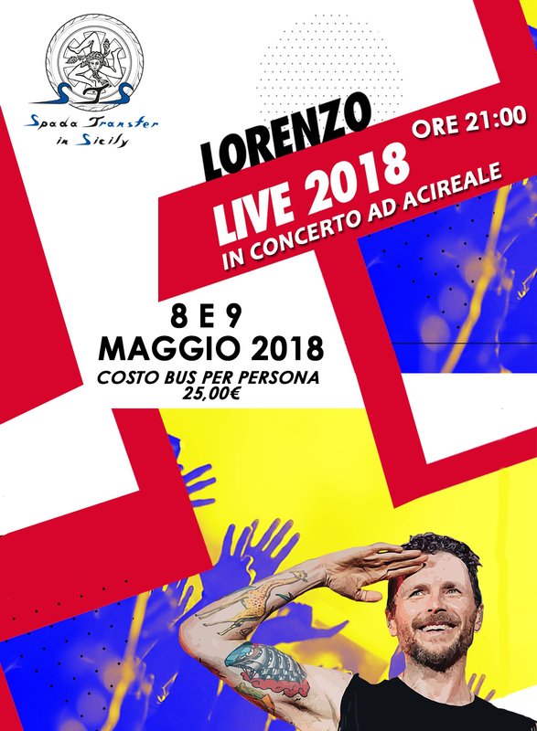 Lorenzo Jovanotti Concerto Live ad Acireale - tour 2018