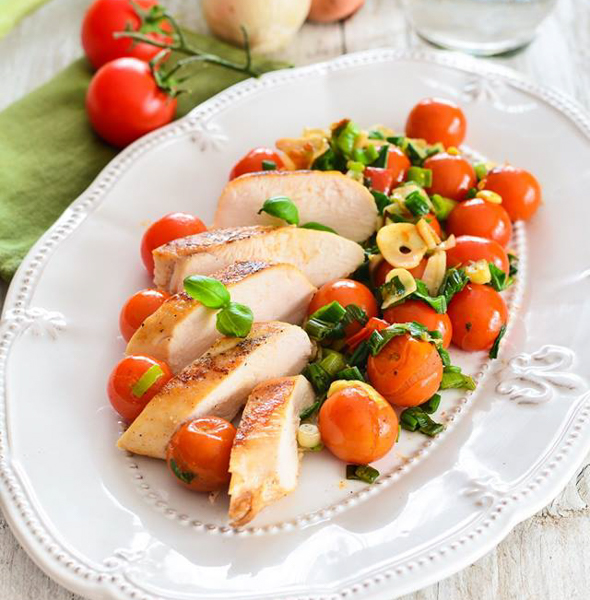 Piletina s mini rajčicom