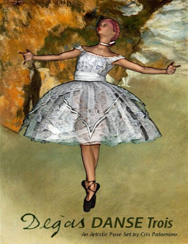 Aiko 3 Degas Danseur - An Artistic Set of Ballet Poses