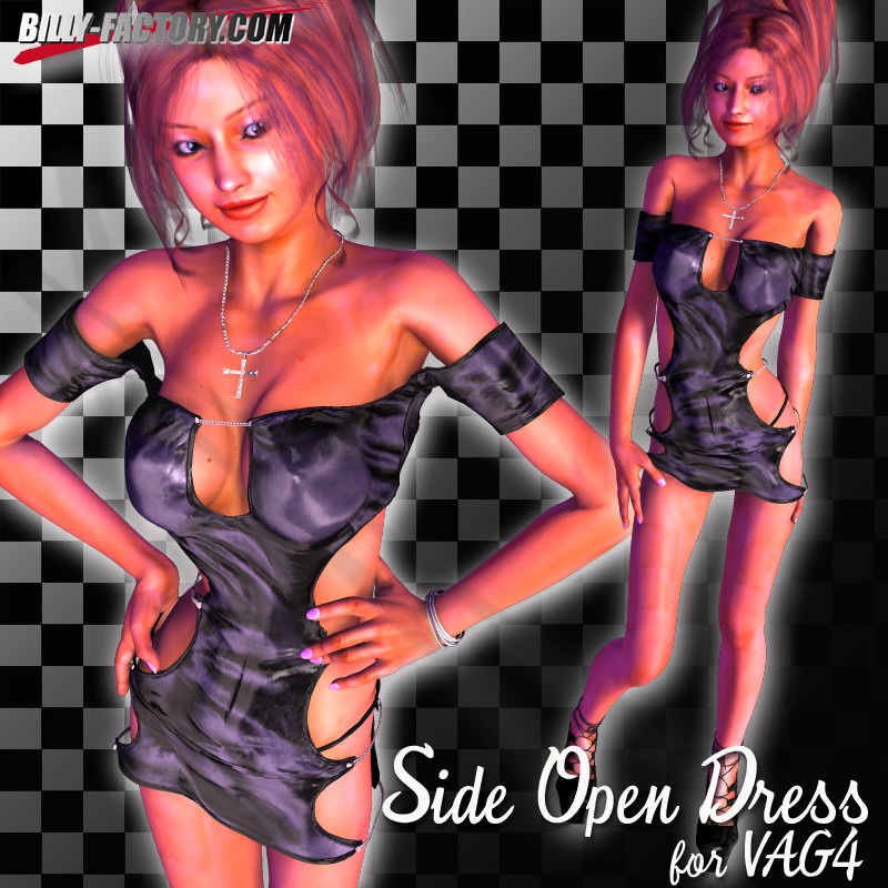 V4 Side Open Dress