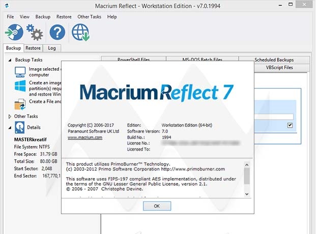 macrium reflect windows 10 recovery partition