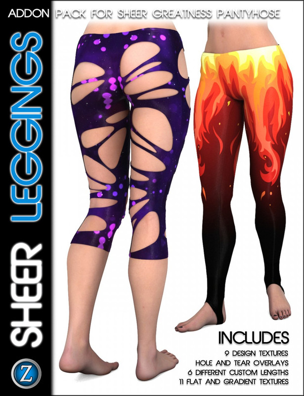 Sheer Leggings for Sheer Greatness