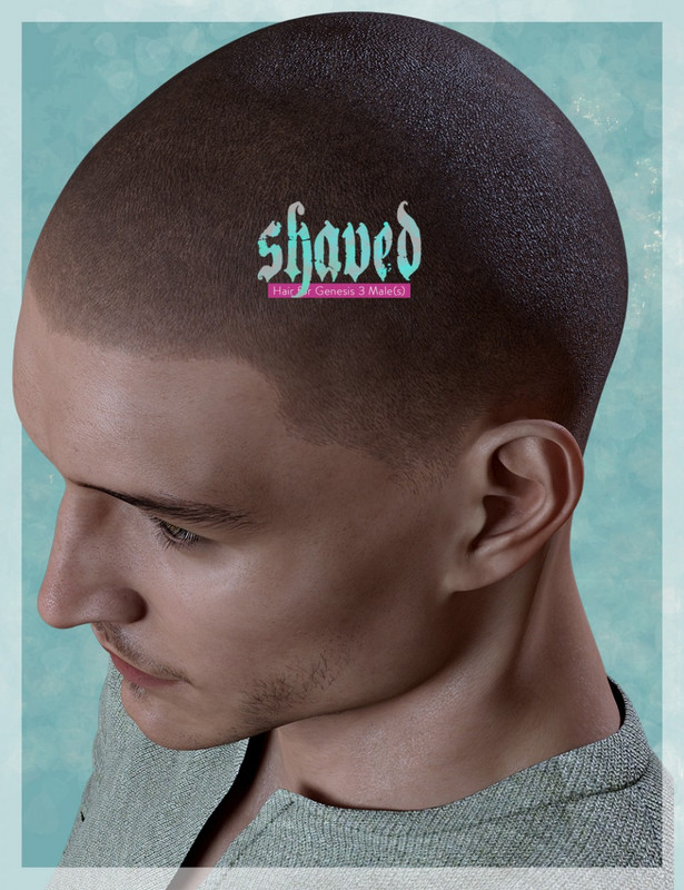 Shaved Hair for Genesis 3 Male s