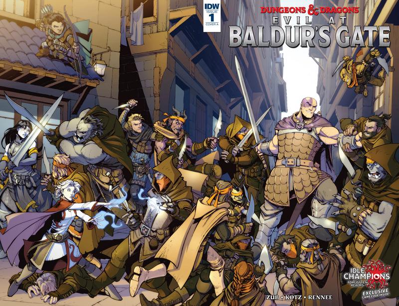 Dungeons & Dragons - Evil at Baldur's Gate #1-5 (2018) Complete