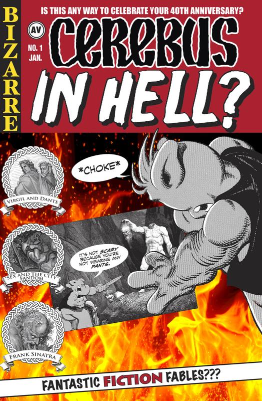 Cerebus in Hell #1-4 (2017)