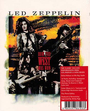 Led Zeppelin - How The West Was Won (2003) {2018, Remastered, Blu-ray + Hi-Res}