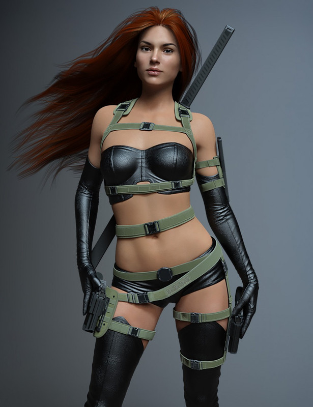 Tactical Belts for Genesis 3 and 8 Female s