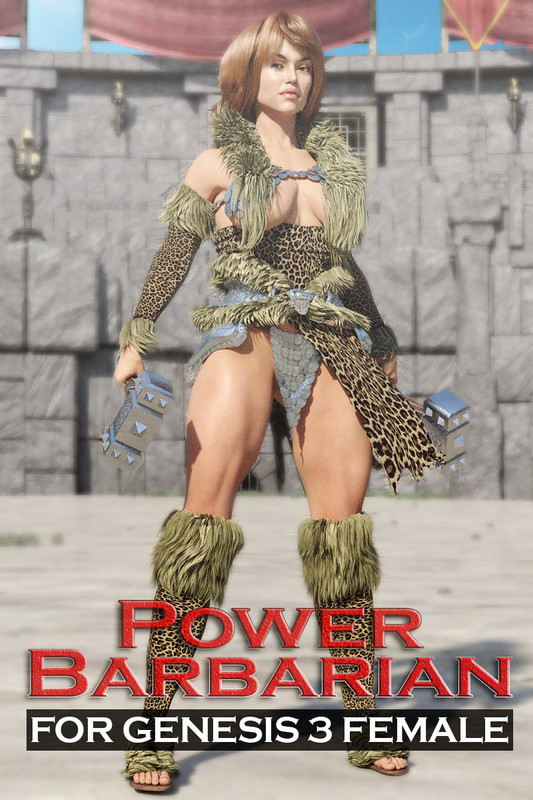 Power Barbarian for G3F