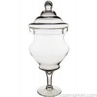 Glass Apothecary Jar H-16.25" (Pack of 6 pcs)