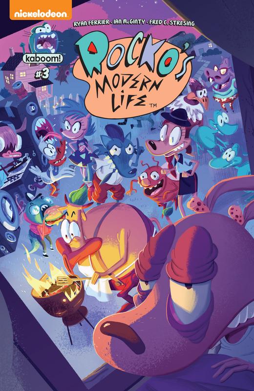 Rocko's Modern Life #1-8 (2017-2018) Complete