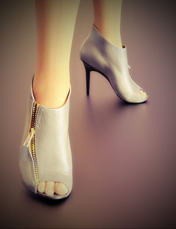 00 main zipper ankle boots for genesis 3 females